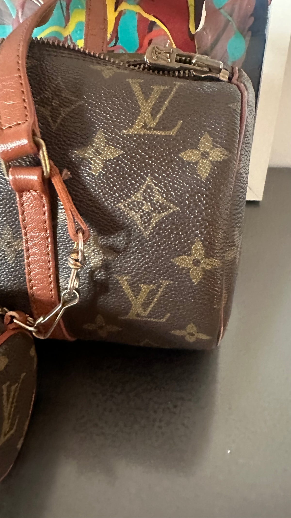 Louis Vuitton Papillon 30 Monogram con mini pochett