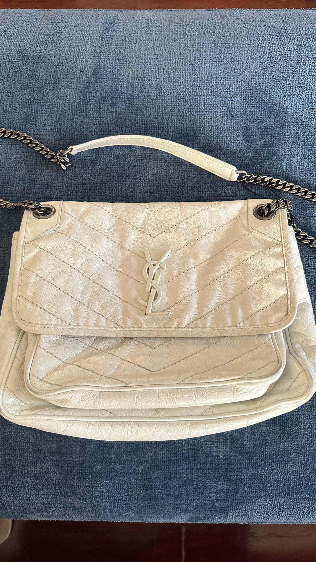 Saint Laurent Niki Bag Avorio – Seconda Mano