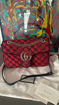 Gucci GG Marmont 25 – GG Canvas Rosso