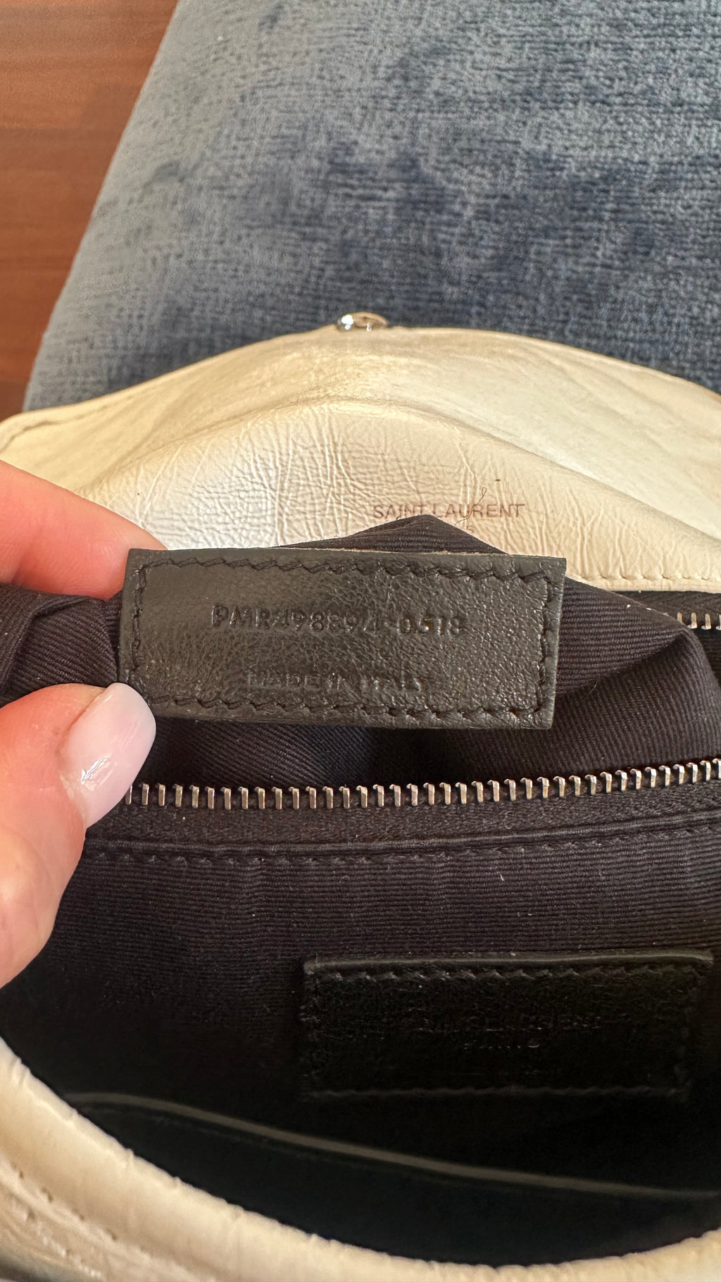 Saint Laurent Niki Bag Avorio – Seconda Mano