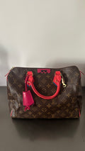 Louis Vuitton Monogram Totem Speedy 30 in the limited-edition "Flamingo"