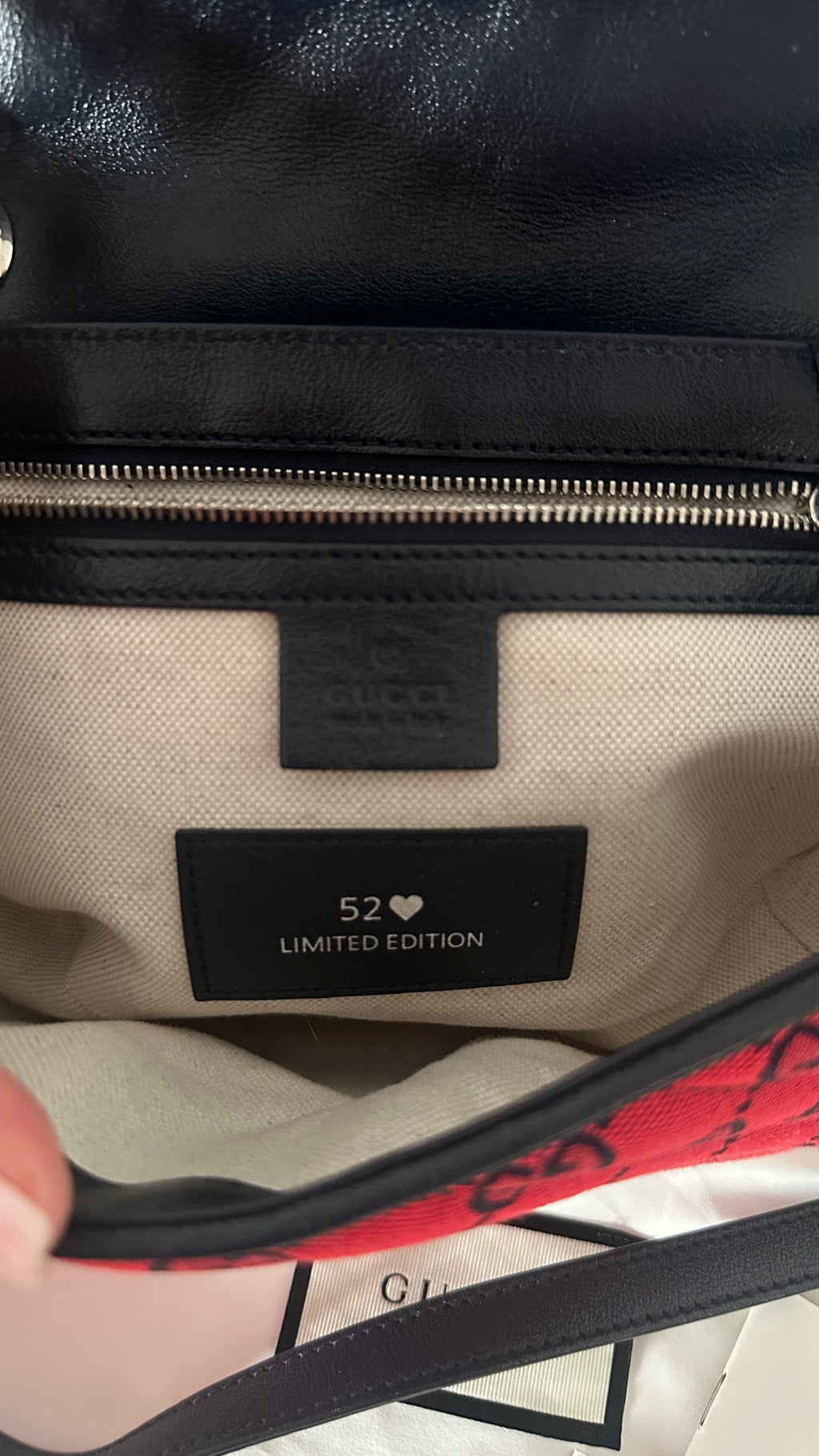 Gucci GG Marmont 25 – GG Canvas Rosso
