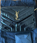 Saint Laurent LouLou Toy – Vernice Nera