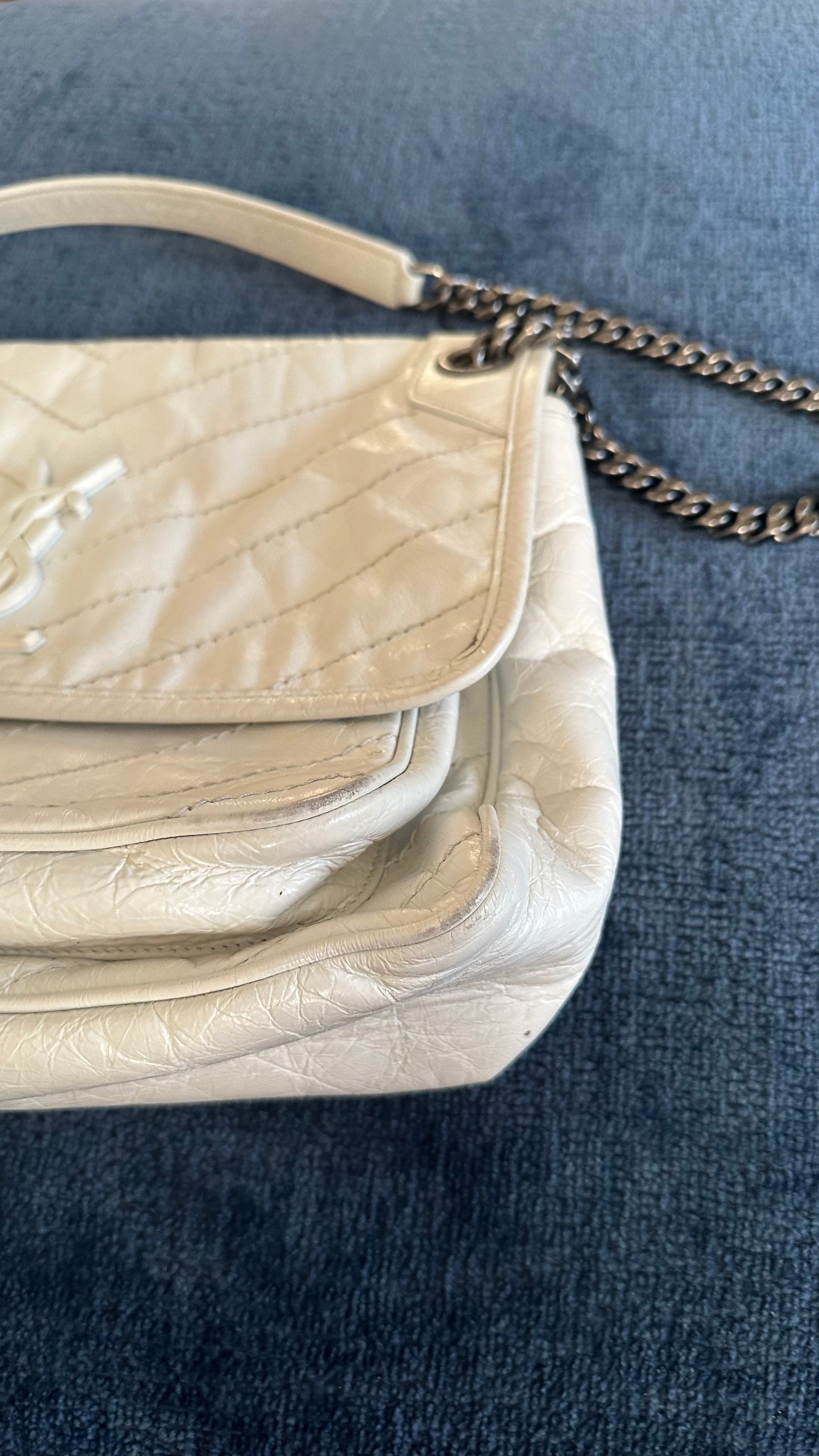 Saint Laurent Niki Bag Avorio – Seconda Mano