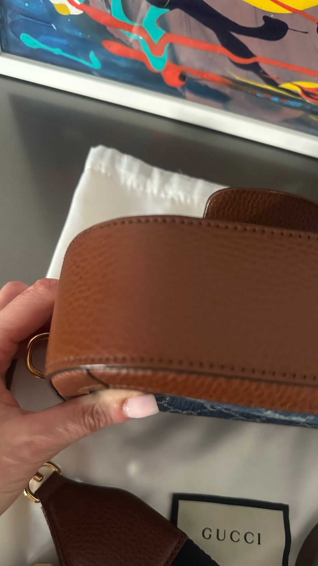 Gucci Horsebit 1955 – GG Denim Blu