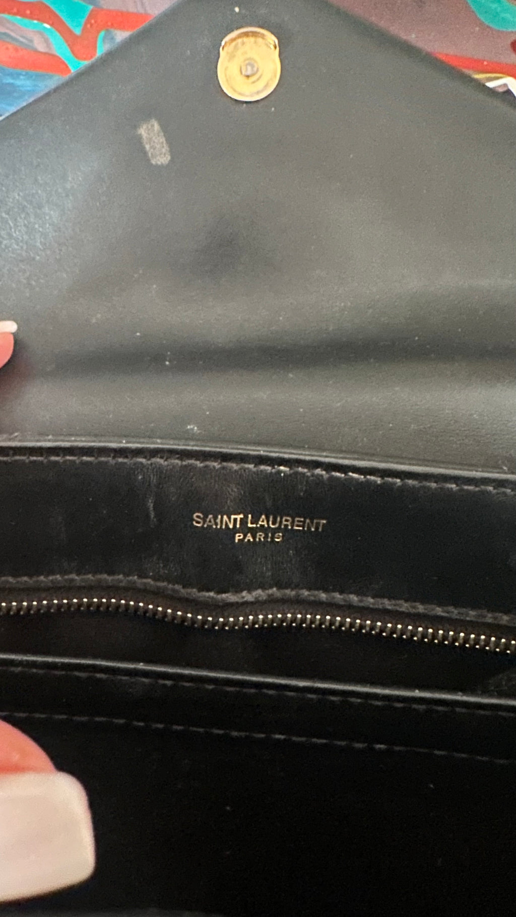 Saint Laurent Loulou Toy – Pelle Nera