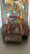 Louis Vuitton Papillon 30 Monogram con mini pochett
