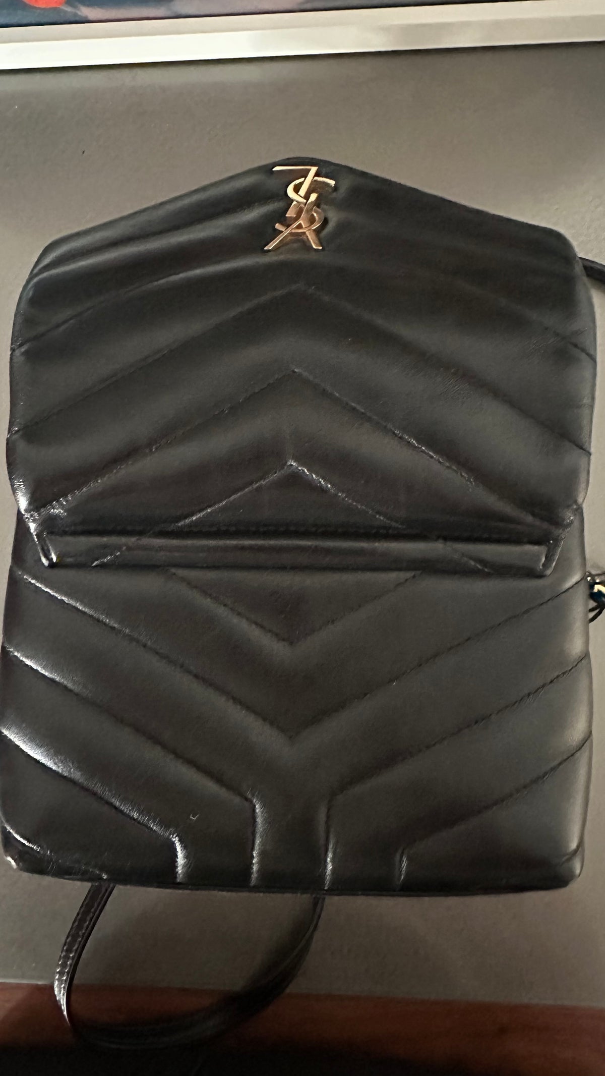 Saint Laurent Loulou Toy – Pelle Nera