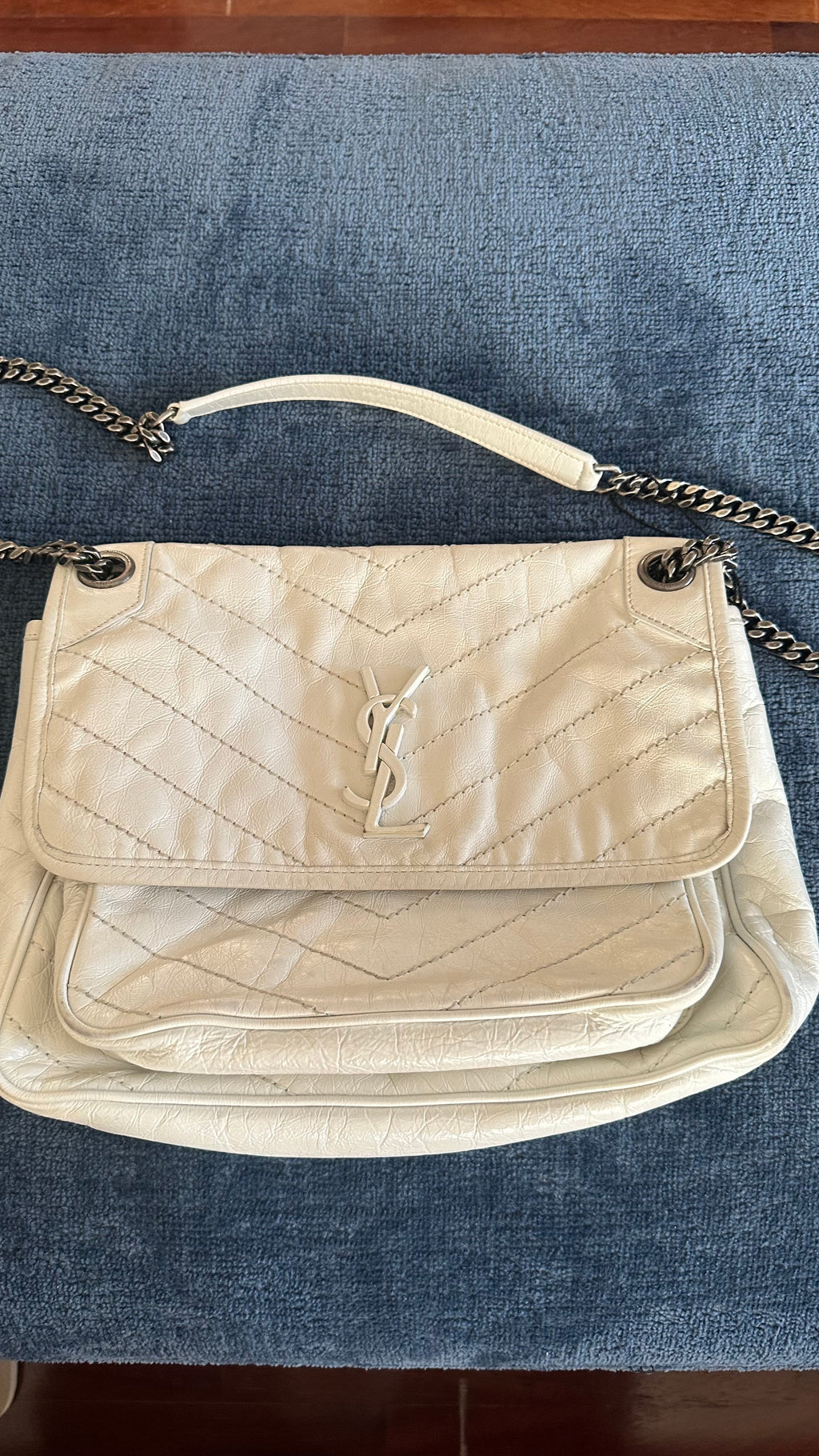 Saint Laurent Niki Bag Avorio – Seconda Mano