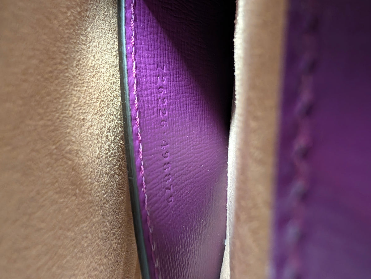 Gucci borsa fucsia Horsebit 1955