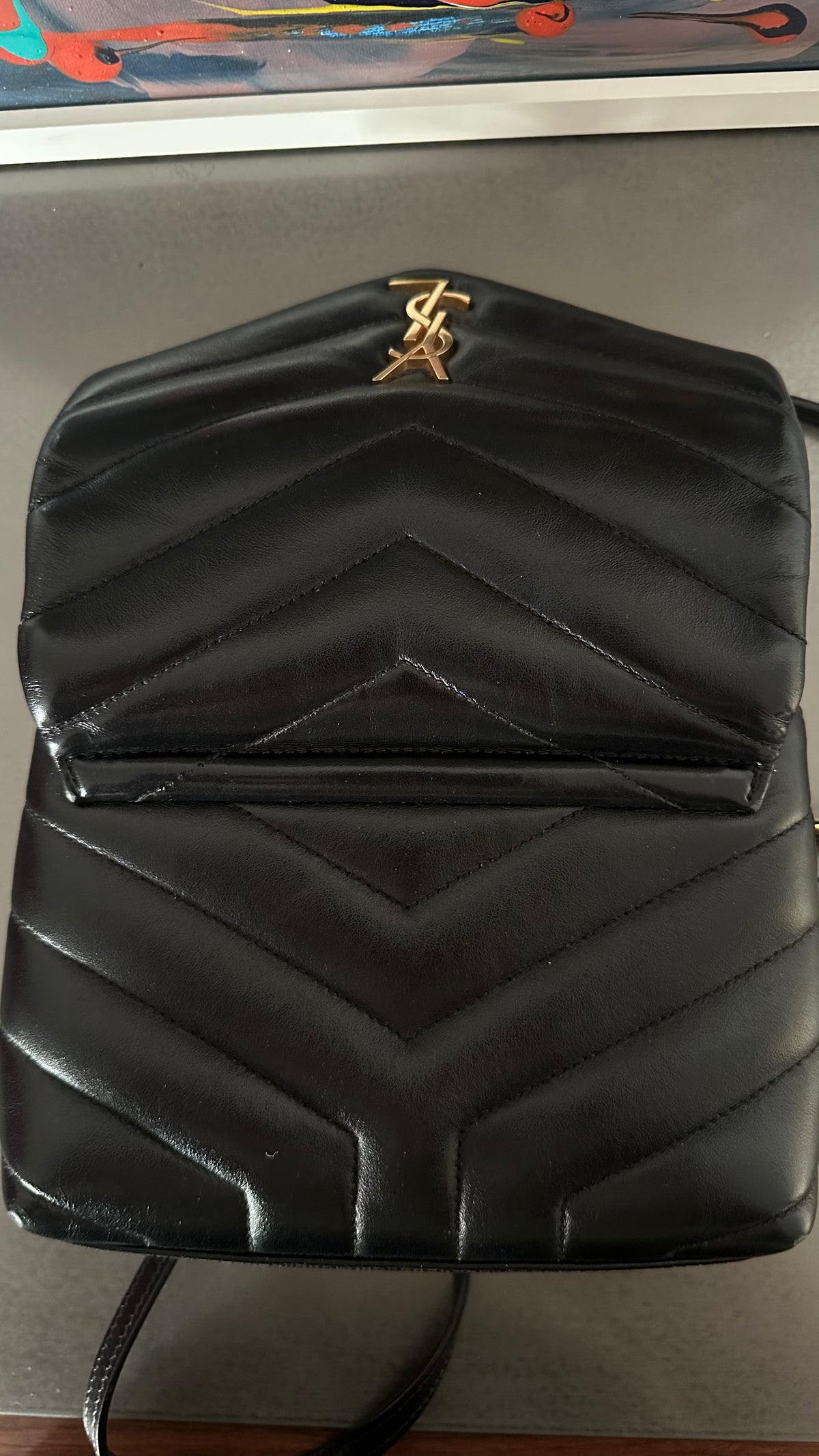 Saint Laurent Loulou Toy – Pelle Nera