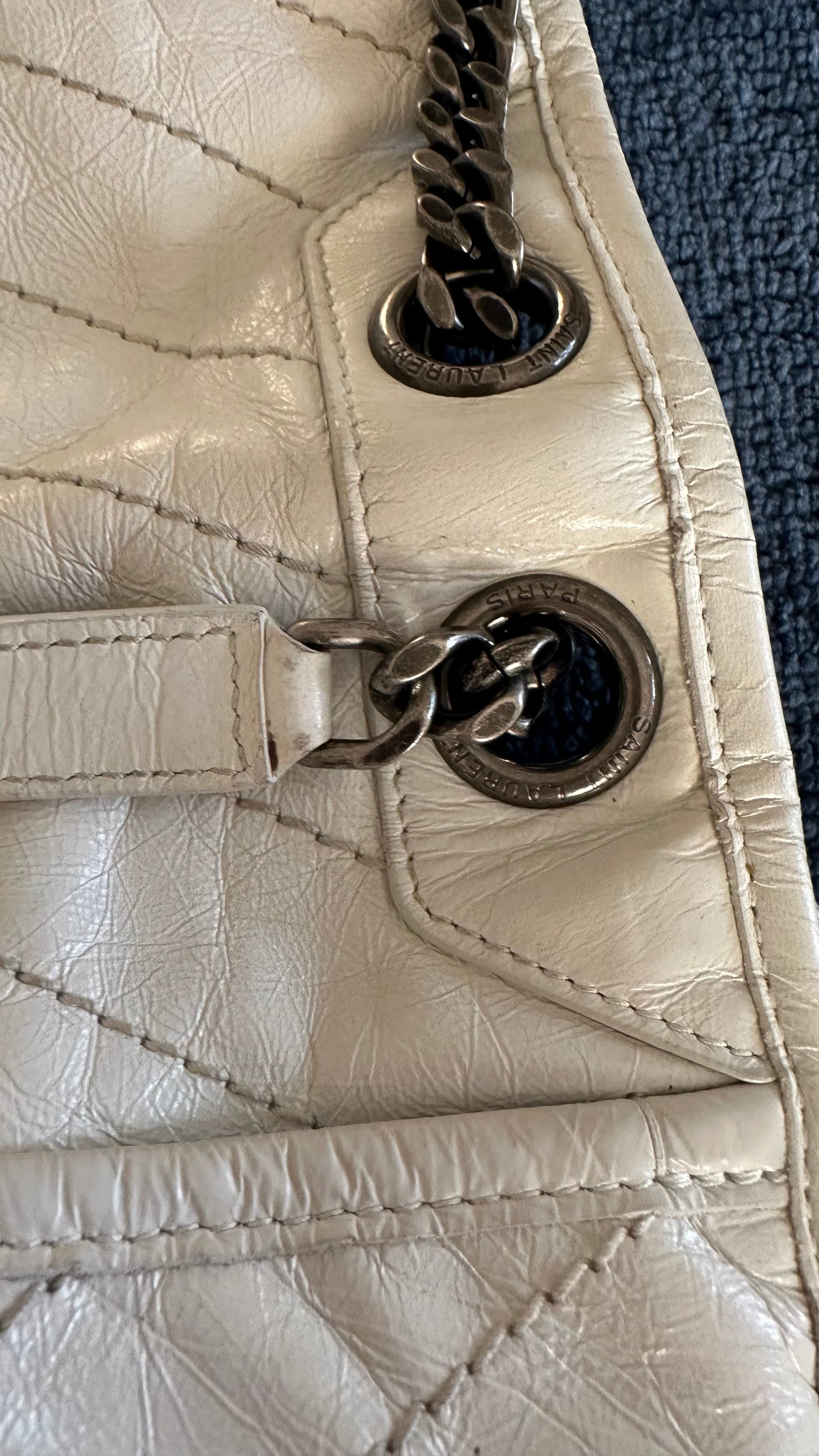 Saint Laurent Niki Bag Avorio – Seconda Mano