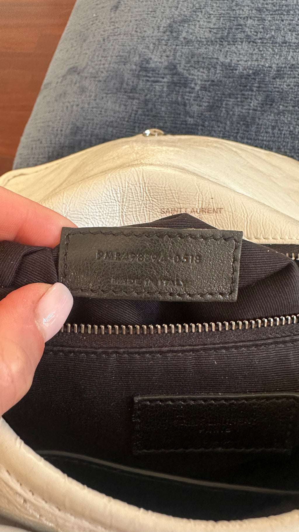 Saint Laurent Niki Bag Avorio – Seconda Mano