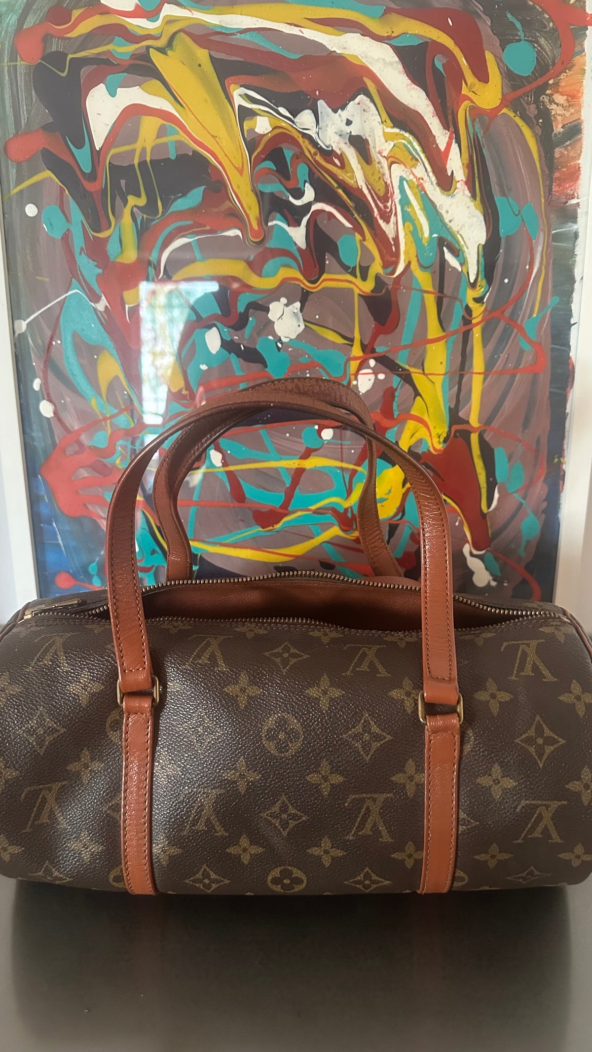 Louis Vuitton Papillon 30 Monogram con mini pochett