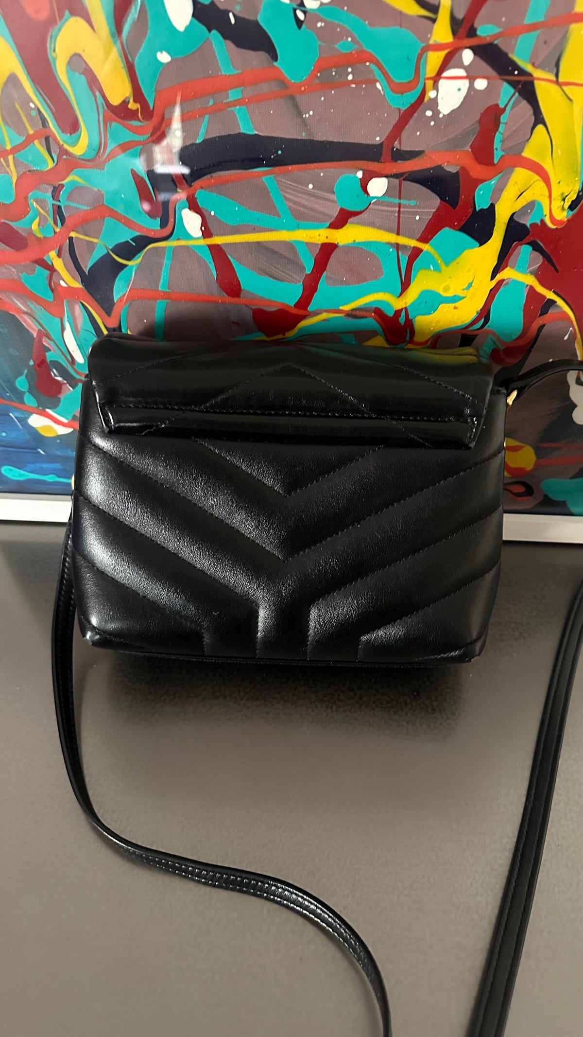 Saint Laurent Loulou Toy – Pelle Nera