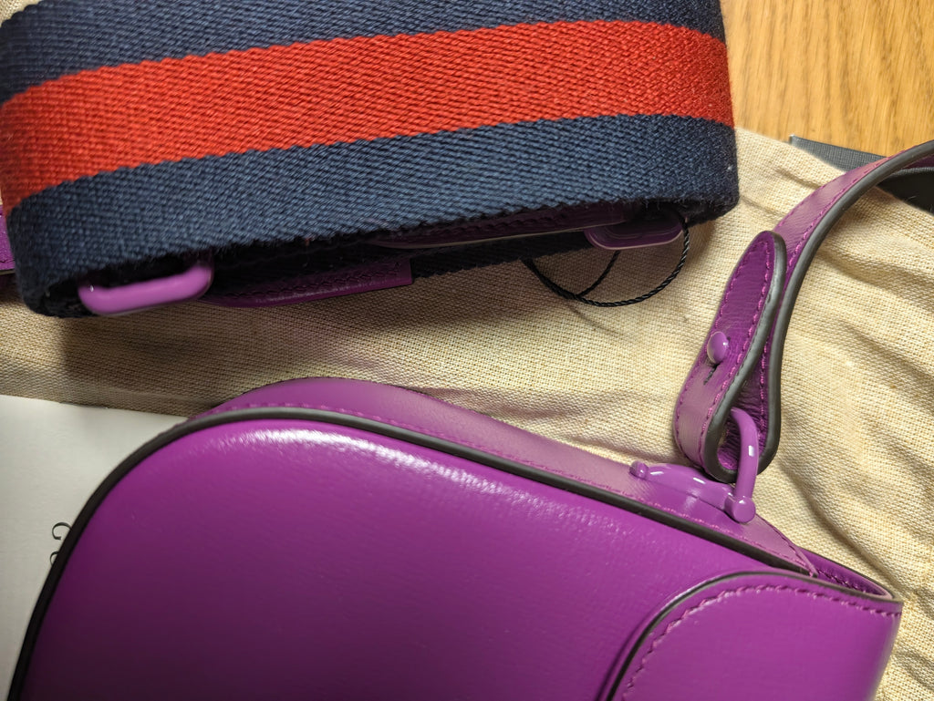 Gucci borsa fucsia Horsebit 1955